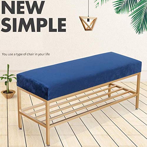 Support à chaussures avec siège gzz banc de rangement de lit 80cm - 4