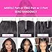 Peruvian Straight Hair Bundles Human Hair Bundles with Closure 10A Virgin Hair 4 Bundles with Closure(8 8 8 8+8) Unprocessed Remy Short Bob Human Hair Weave Bundles with 4x4 Lace Closure 50g/bundle