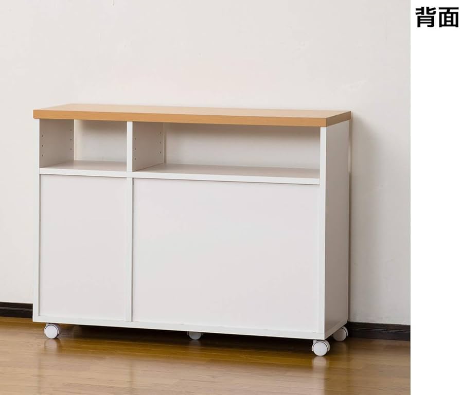 Amazon.co.jp: クロシオ キッチンラック ホワイト 幅90cm スマート Amazon.co.jp: クロシオ キッチンラック ホワイト 幅90cm スマート