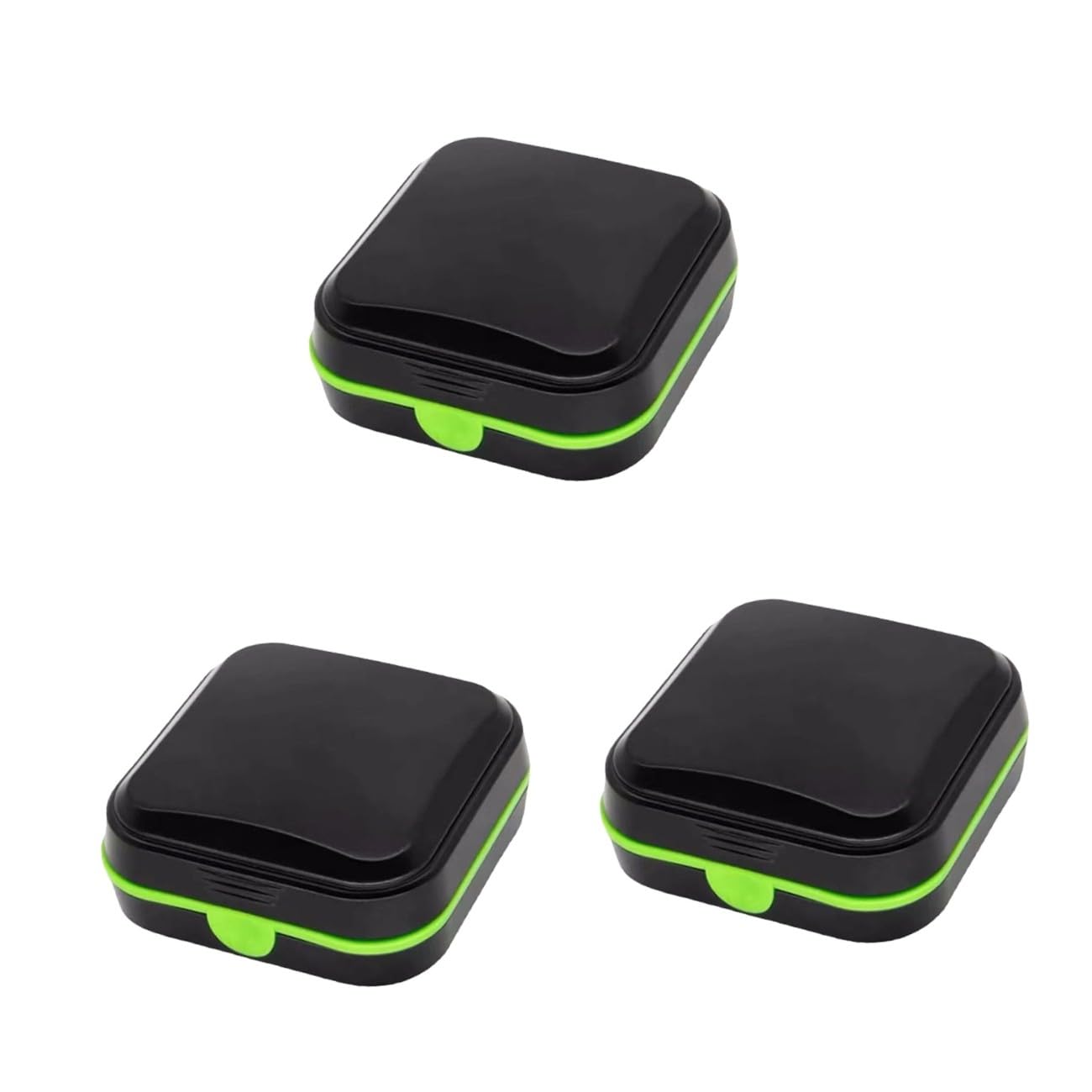 Beaupretty 3piezas Caja Protectora Portátil Para Auriculares Estuche Para Almacenamiento y Protección De Dispositivos Auditivos Diseño y