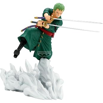 Banpresto Bandai BP29205P One Piece Figurine Senkozekkei Roronoa Zoro 15 cm