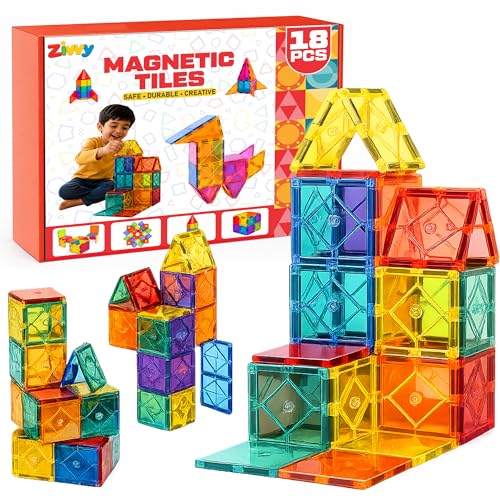 Magnetic Tiles 18 Pcs