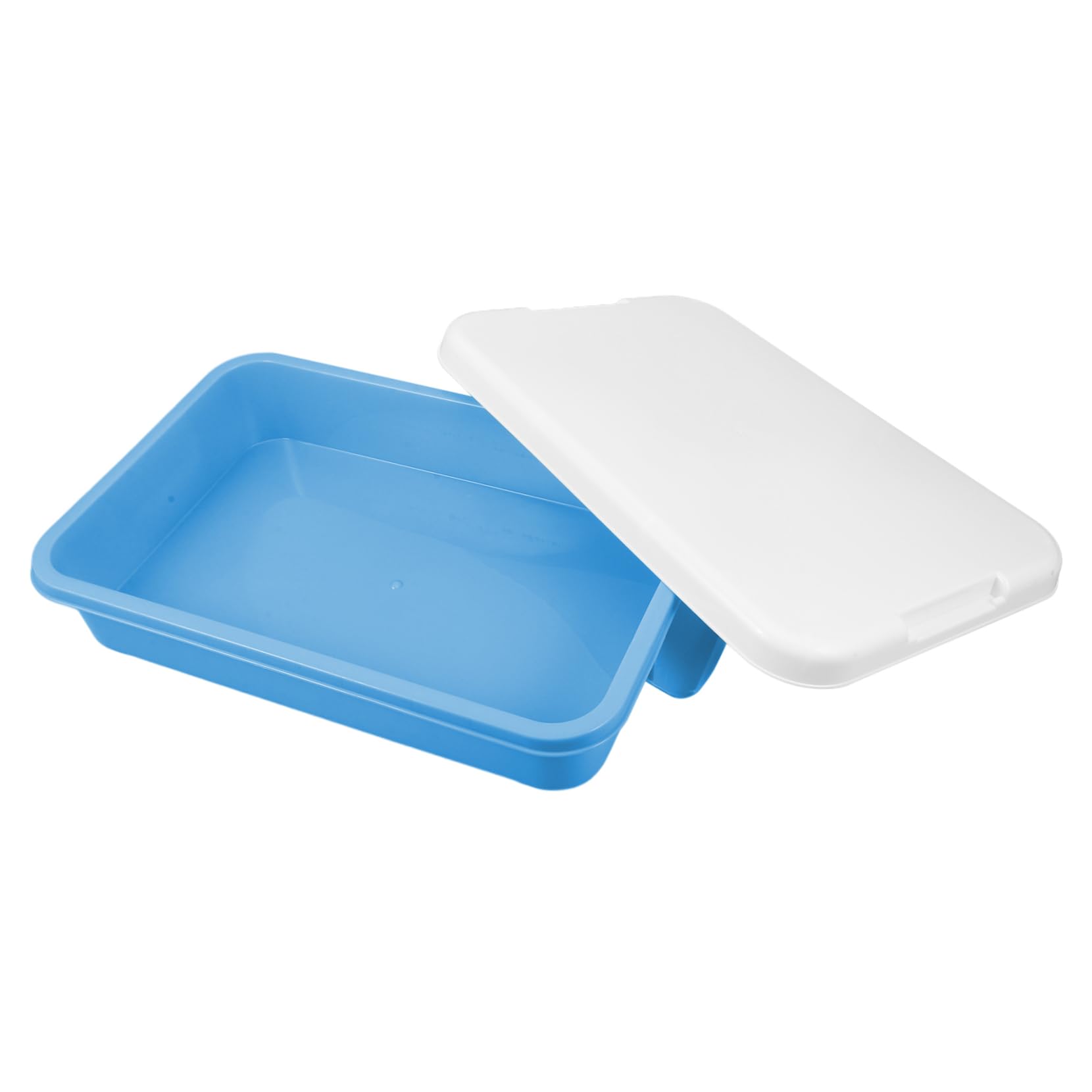 SUPVOX Sandbox Lid Box Portable and Sturdy Plastic Outdoor Toys Storage for Toddlers