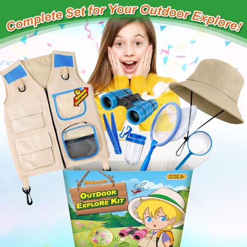 Unleash Your Child’s Inner Explorer: The Ultimate Kids Explorer and Bug Catcher Kit for Outdoor Adventures!