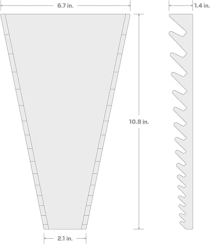 Miniatura 9 de TEKTON Estante organizador de llaves de 19 herramientas (negro)  ORG29119