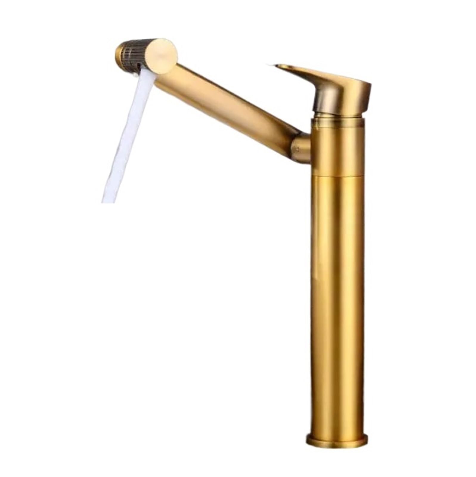 Mélangeur lavabo en laiton bronze chaud et froid pour salle de bains moderne