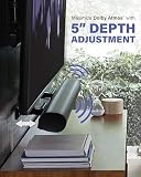 Sanus Uchwyt do telewizora soundbar zaprojektowany dla Sonos Arc Sound Bar - regulacja wysokości i głębokości dla Dolby Atmos, uniwersalna kompatybilność z innymi uchwytami do telewizora, łatwy