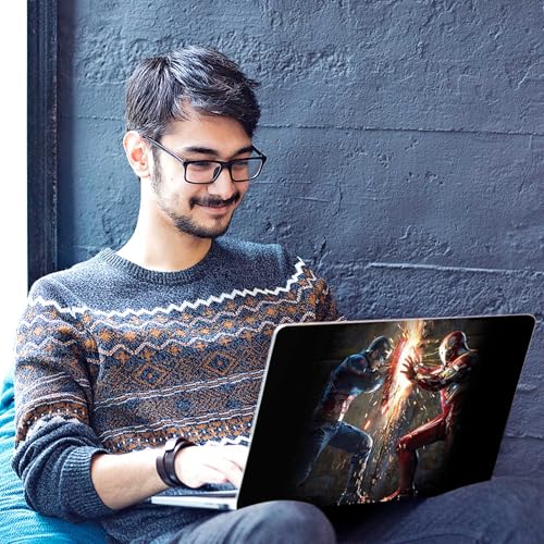 Image of Full Body Laptop Skin /Sticker /Cover Bubble-Free| Laminated| Removable| HD Quality Sticker for Laptops Upto 15.6 Inches Compatible with Hp /Dell /Acer /Lenovo /Asus etc.(DSGN-523)