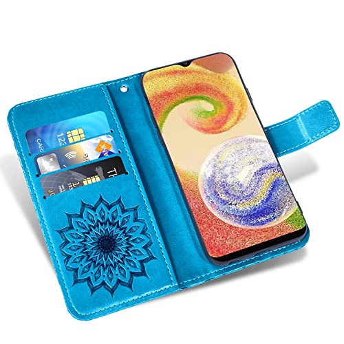 Funda para Samsung Galaxy A04e accesorios celulares AO4e delgada con vidrio 2