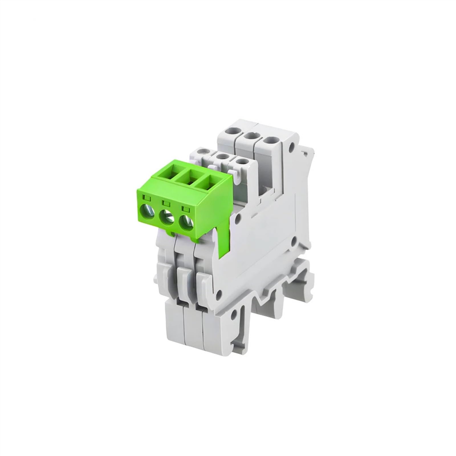 1 jeu de borniers sur Rail Din UK-2.5V/5.08, bornier à broches PCB avec PCB, connexion à vis universelle, conducteur de fil, Type PCB(5P PCB with UK2.5V)