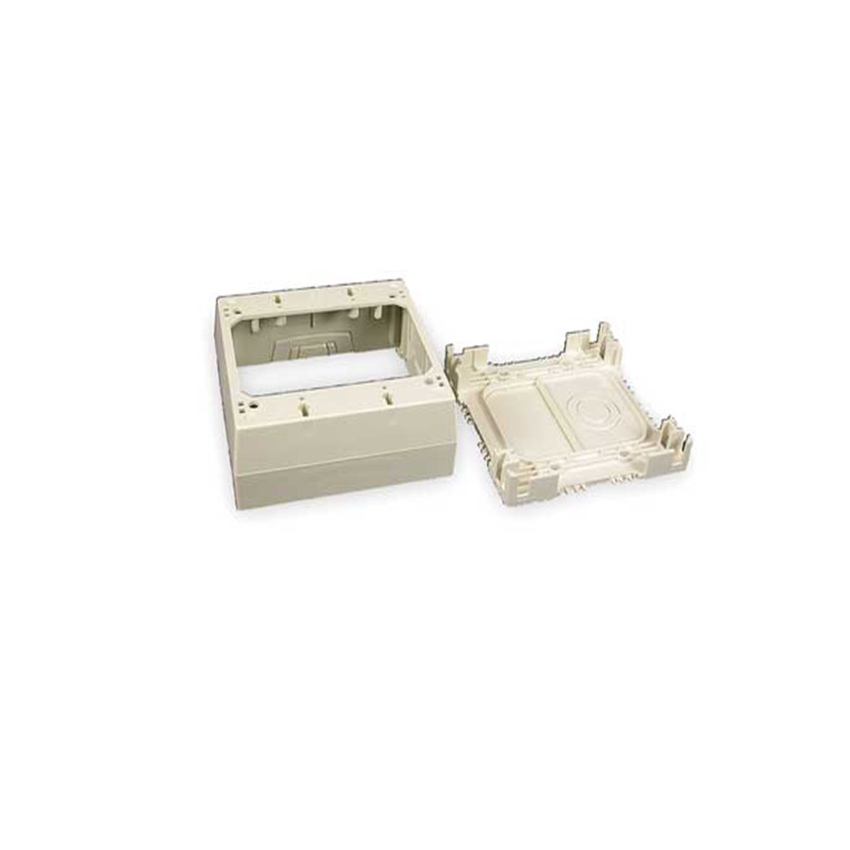 Wiremold 2348-2 NM DEEP Device Box 2G 2300 Ivory, White - Amazon.com