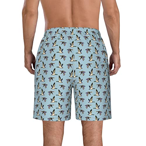 AMRANDOM Swimming Trunks Shorts for Men Drawstring Athletic Beach Board Shorts Mesh Lining with Pocket Quick Drying3