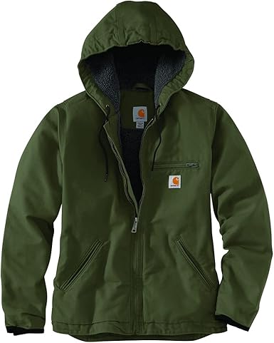 green carhartt jacket