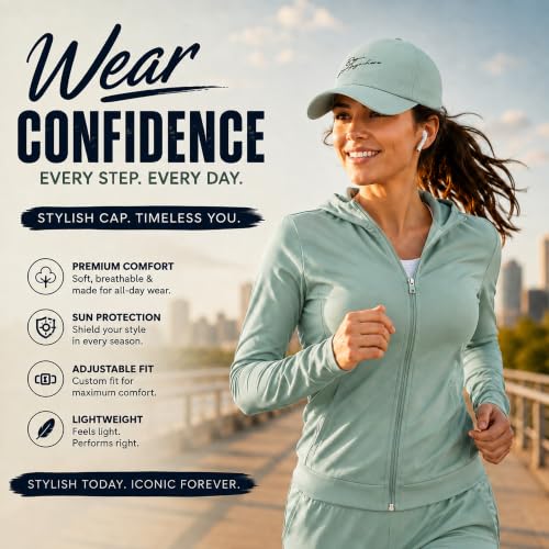 Image of Feathers Cotton Cap for Men & Women | Adjustable Baseball Unisex Caps | Breathable Outdoor Running, Gym & Travel Hat | Styles Cap for Men