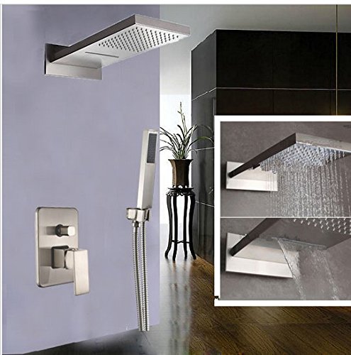 Pommeau de douche mitigeur douche Gowe pour rénover une salle de bain avec douche cascade et pluie
