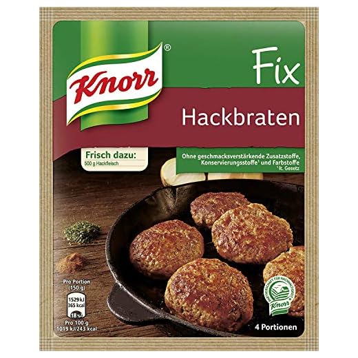 Knorr Fix meatloaf (Hackbraten) (Pack of 4)