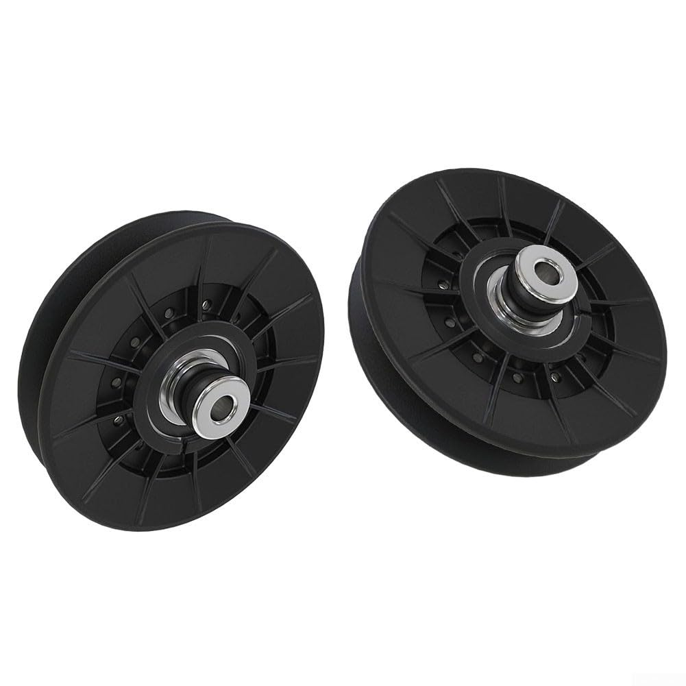 Polea Correa en para v Metal Negro Polea Correa en para v Metal(1pcs)