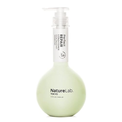NatureLab Acondicionador Perfect Repair - Acondicionador hidratante para ayudar a revitalizar el cabello tratado con coloración con células madre de