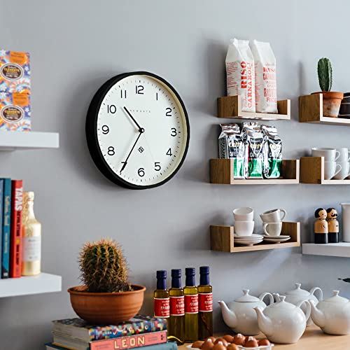 NEWGATE® Number Three Echo wall clock, Black, 37cm - Image 4
