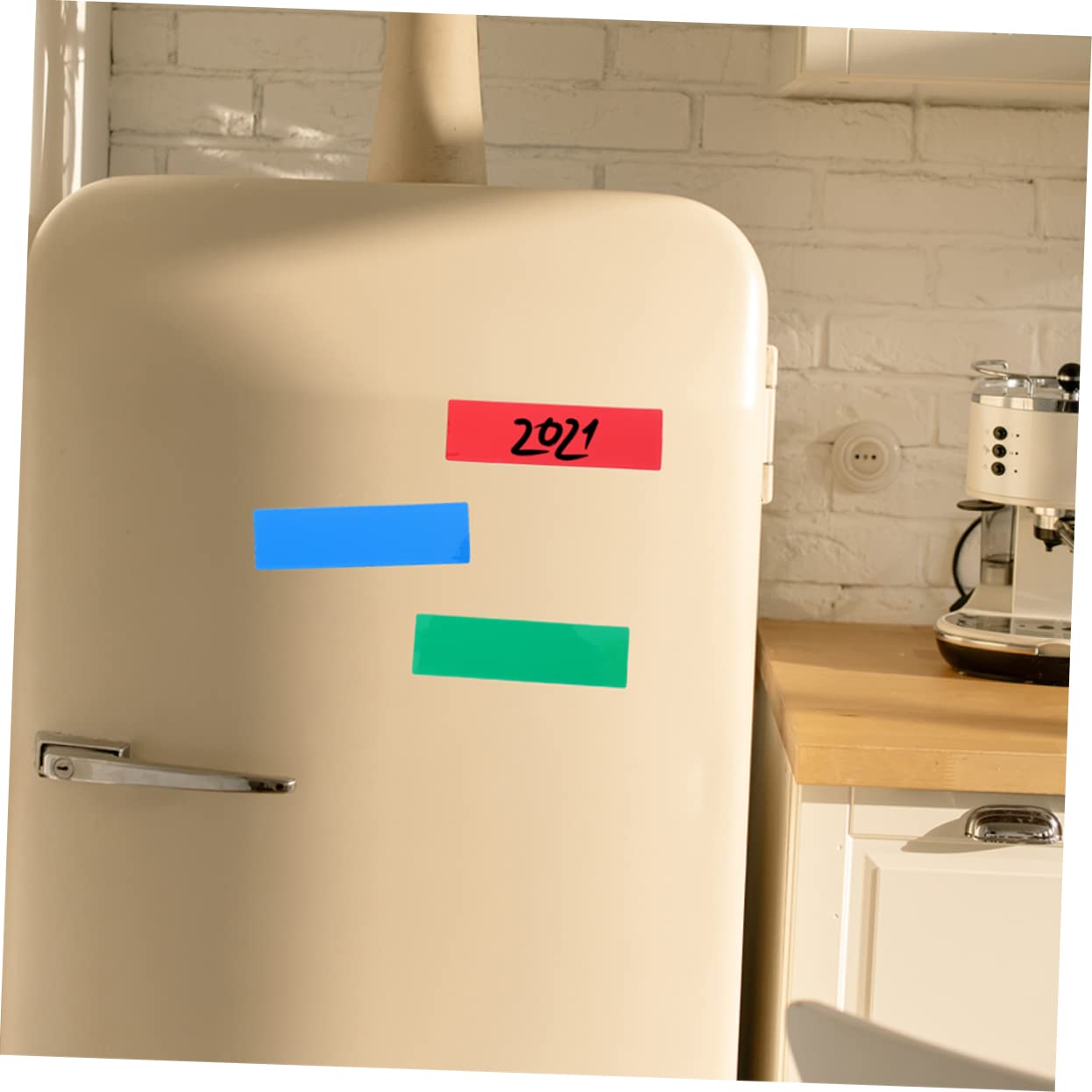 Angoily 2 Sätze Magnetische Beschriftungsetiketten Bunte Wiederverwendbare Trockenlösch Namensschilder Für Klassenzimmer Und Für Magnetische Oberflächen 60 Stück * 2