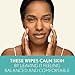 Aveeno Calm + Restore Unscented Makeup Remover Face Wipes, Fragrance Free Facial Cleansing Towelettes with Oat Extract & Calming Feverfew Leave Skin Feeling Soothed, Alcohol Free, 25 ct