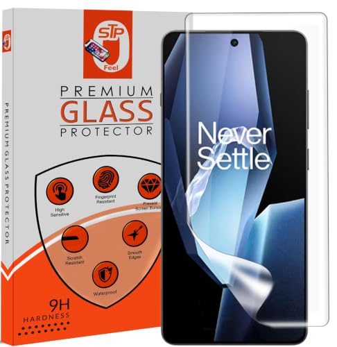 Image of STP FEEL 1 Pack Unbreakable Membrane Screen Protector Guard For Oneplus 13R 5G, (6.78 Inch) | Hydrogel Membrane Ultra Smooth Touch with Finger Print Support - HD /3 Months Warranty