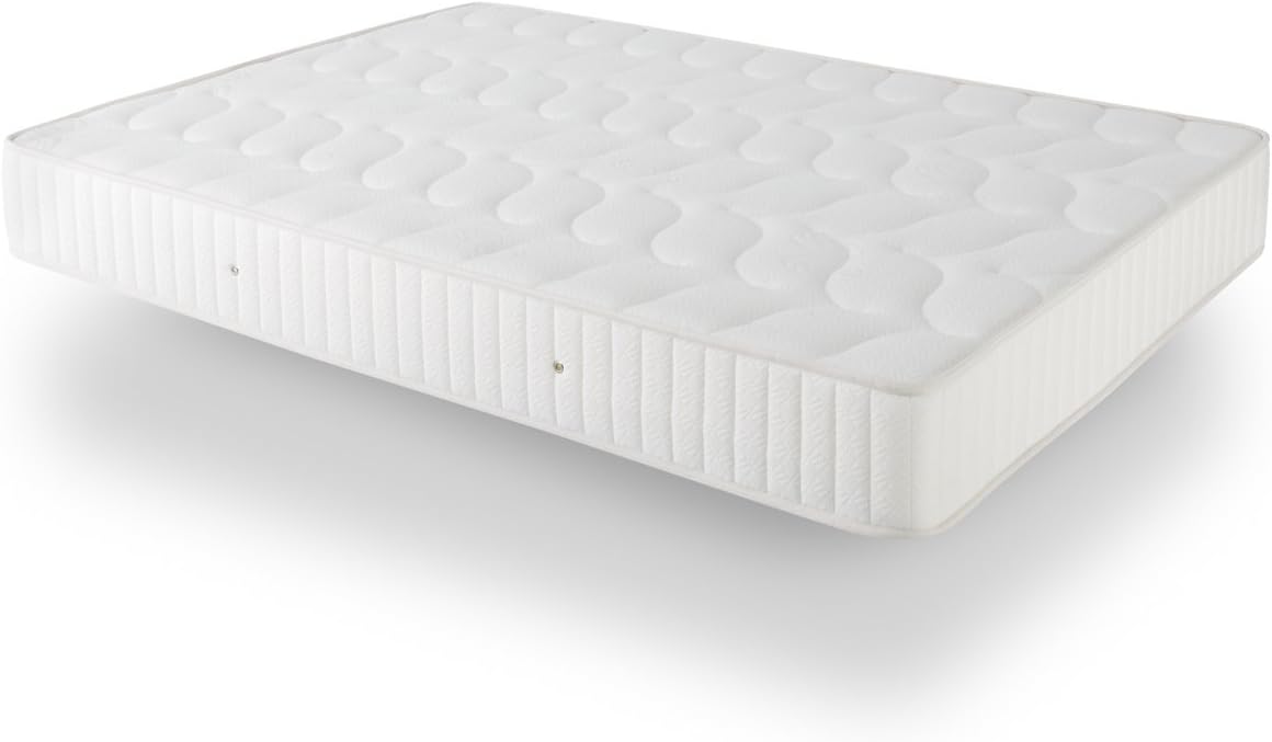 Set Lattenbodem Schuimmatras Met Vormgeheugen - Dikte 15 Cm - 90 X 190 Cm