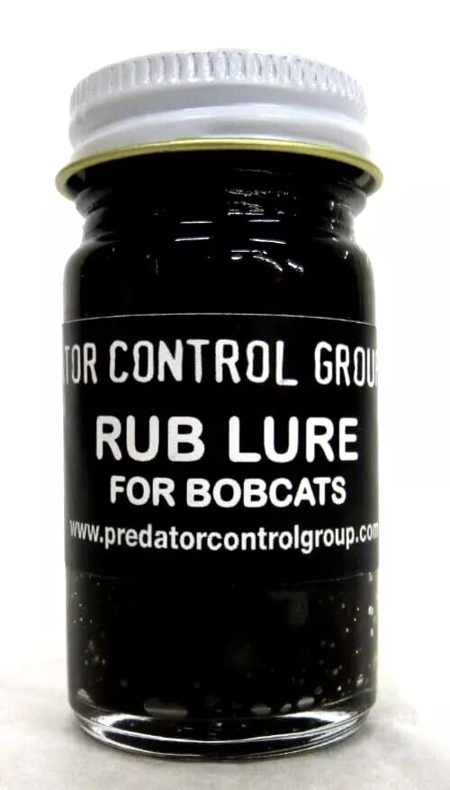 Predator Control Group Rub Lure for Bobcats 1 Ounce Bottle Trapping Supplies