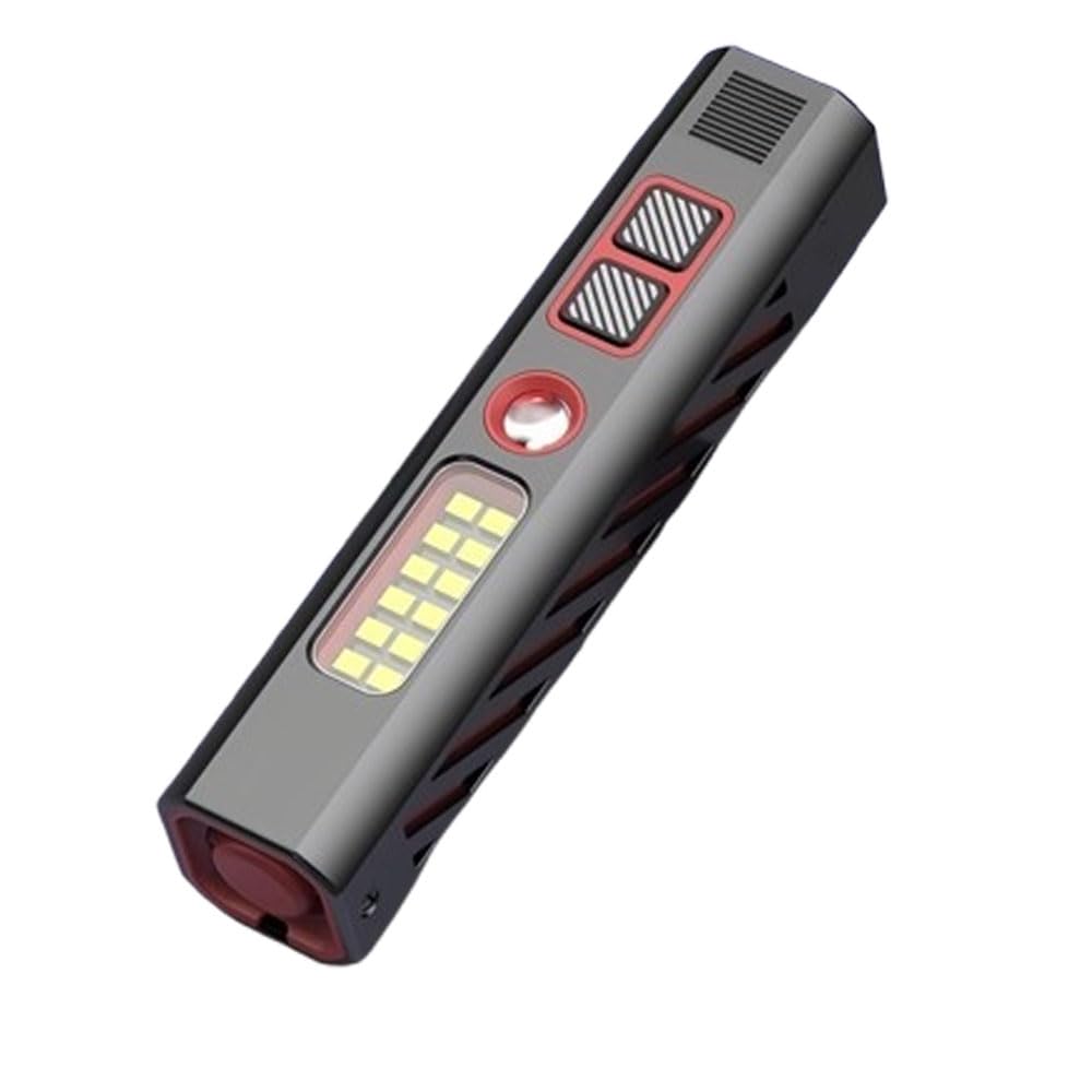 EDC Alarme de sécurité personnelle Lumière stroboscopique avec briquet à arc, alertes d'urgence 130 dB, détecteurs de caméra, lampe de poche, disjoncteur de fenêtre d'autodéfense pour femme, école