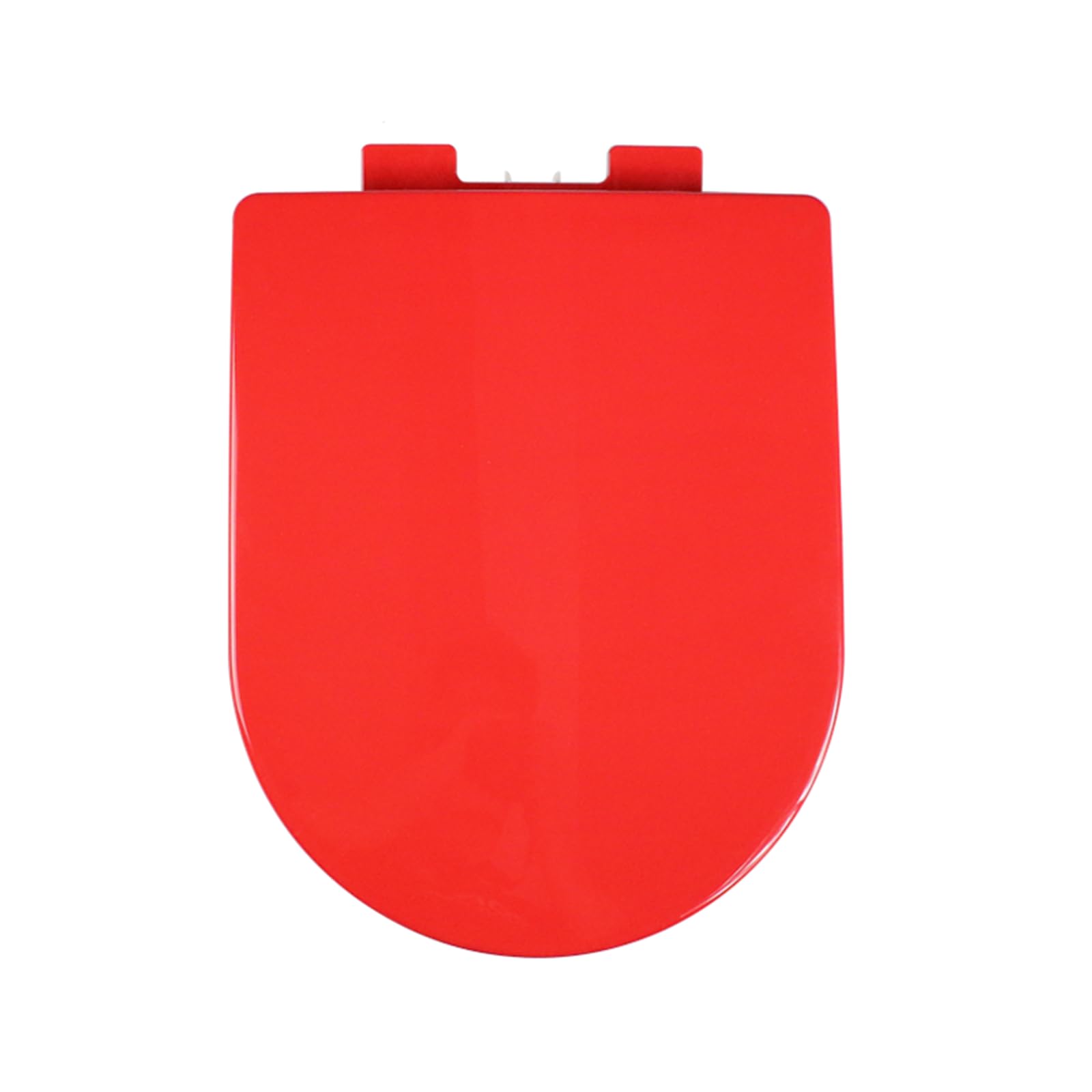 ksxnkhk D Shape Toilet Seat - Soft Close with Quick Release, Easy to Clean and Install, Top Fixed Hinge