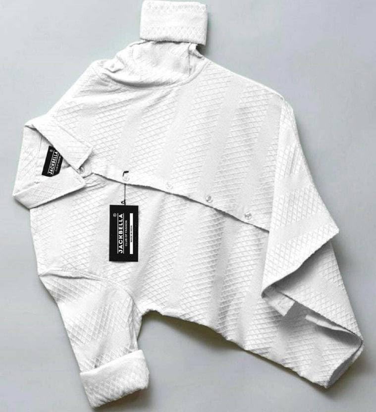 Image of Men's Casual Button Down Shirts Long Sleeve Linen Shirt Fashion Textured Beach Summer Shirts| Men Stylish Shirt | Men Fancy
