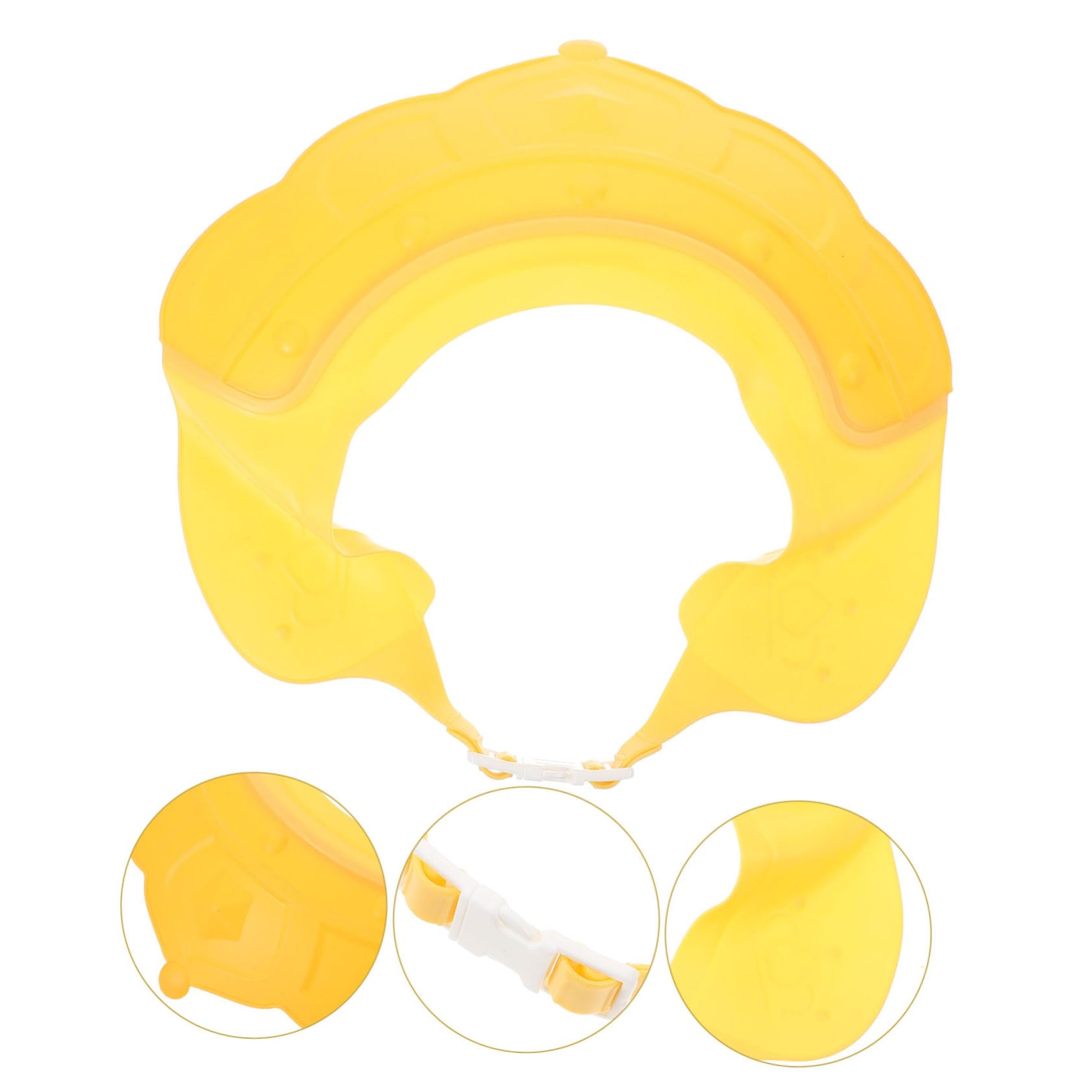 CIMAXIC Shampoo Cap Bathing Cap Shower Caps Shower Cap Bath Cap Shower Cap Shower Hat Bath Hat Hair Washing Shield Hair Wash Hat Shower Cap or Yellow