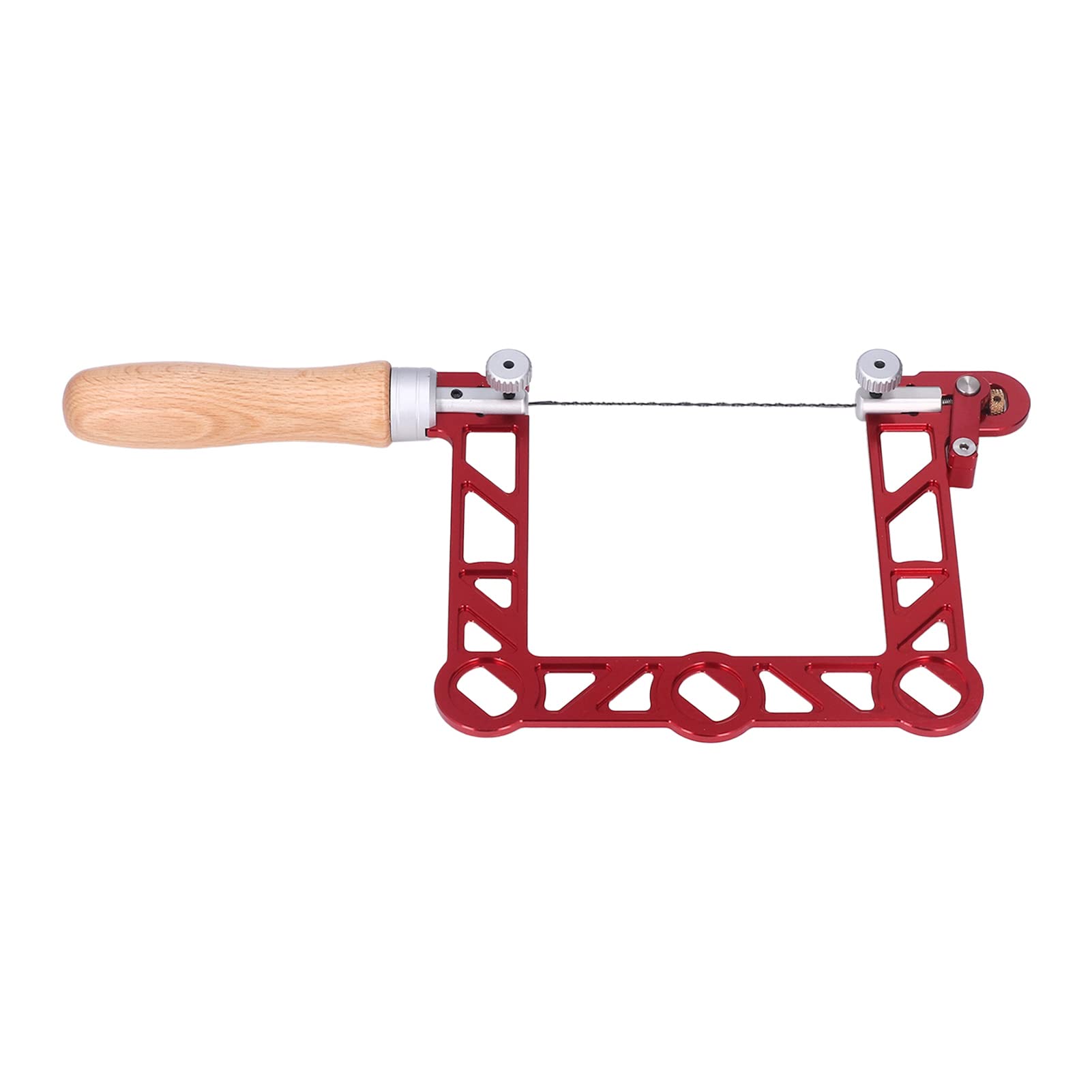 Piła Coping, Rama Coping Stolarz Fret Saw Kształt U Drewniany Uchwyt Piła Coping do Obróbki Drewna, Tworzenia Biżuterii(4in)