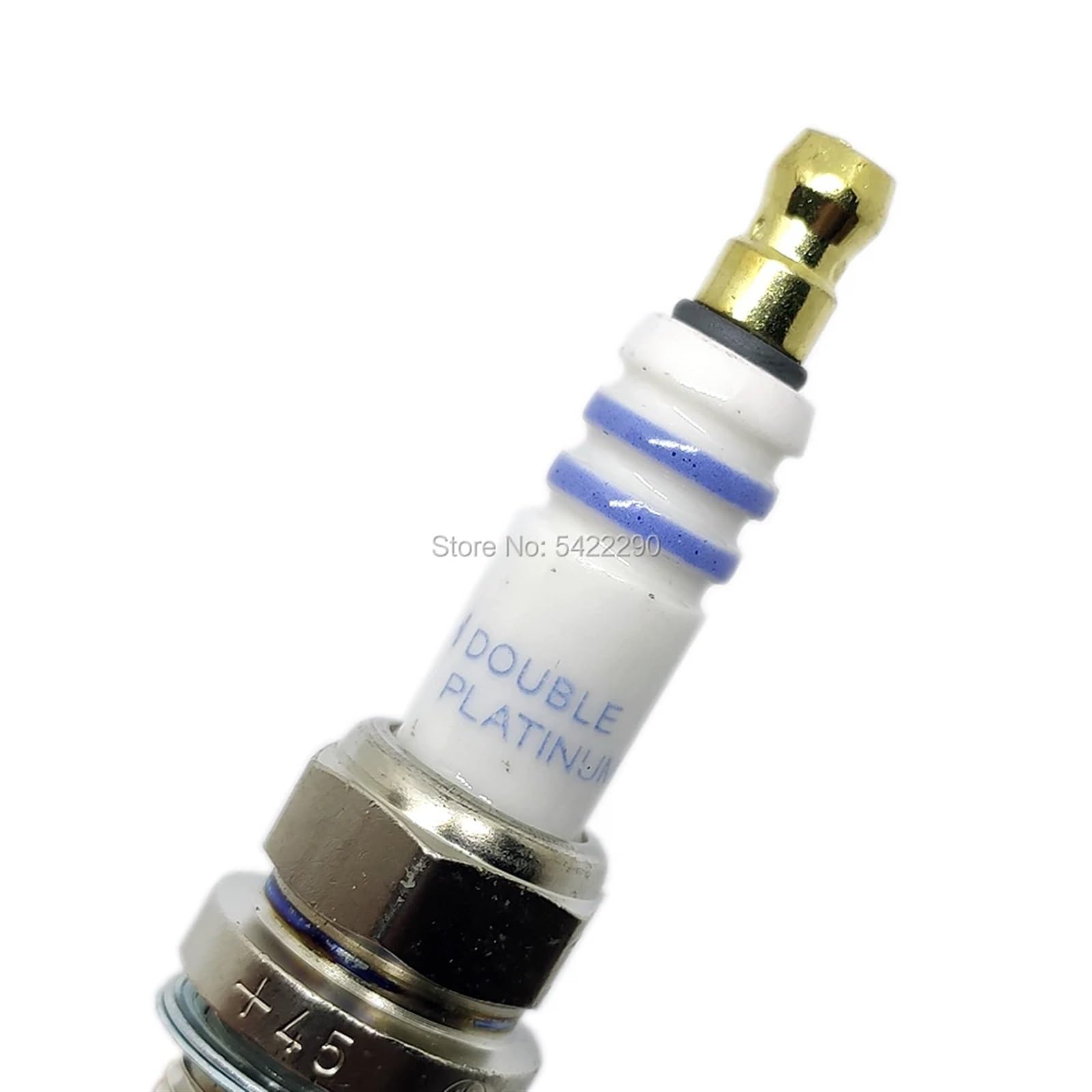 Bujías para automóviles FR8DPP33+ +45 7422 bujías platino 0242230500 apto for 22401ZE01B BKR5EP-11 A0041595003 PK16R11 A0031598103 A0031599403 Autopartes(6pcs)