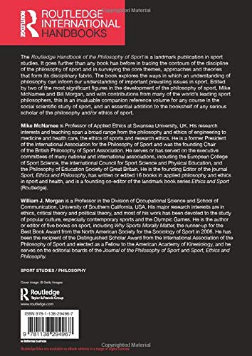 Routledge Handbook of the Philosophy of Sport (Routledge International Handbooks)