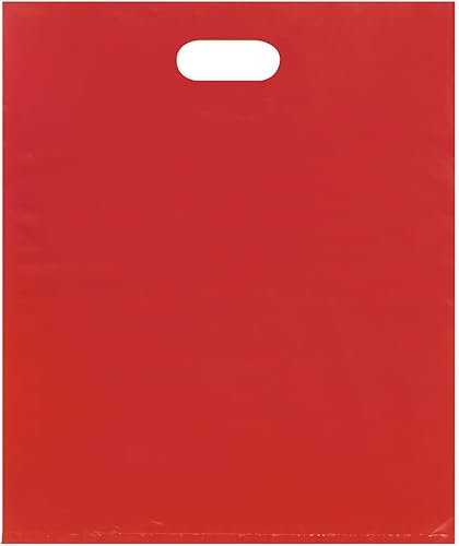 Bolsas grandes de mercancía de baja densidad roja  Caja de 500