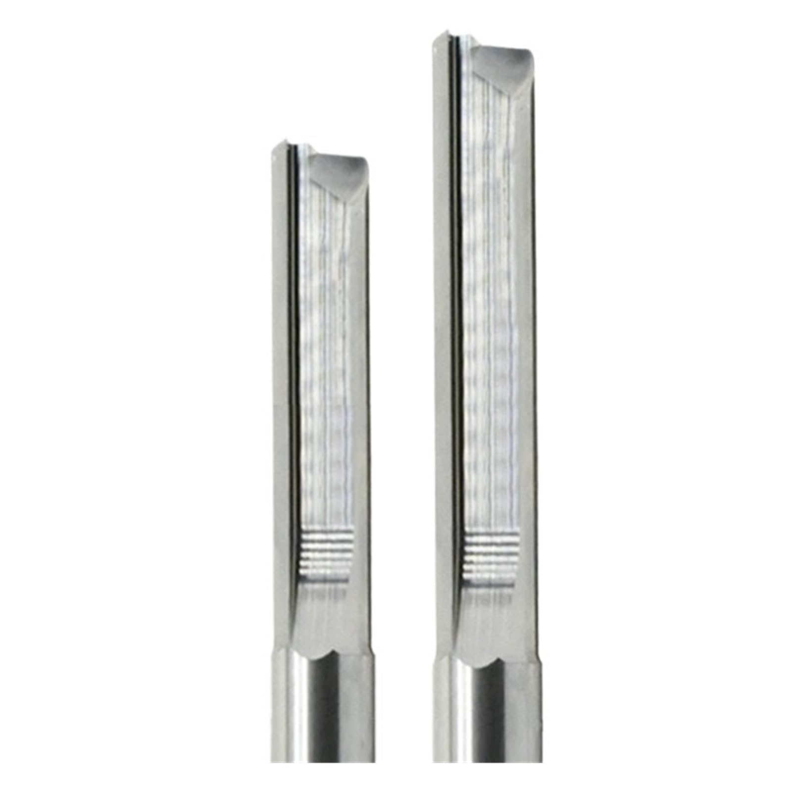 5 Sztuk Węglik Wolframu 2 Rowki Proste Frez Trzpieniowy 3.175/4/5/6mm Shank CNC Router Bit Do Frezowania Drewna Narzędzie