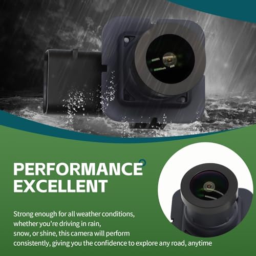 Image of FL1Z-19G490-A Rear View Backup Camera Fit Expedition 2015-2017 | Backup Camera Parking Assist,Replace FL1Z-19G490-B,The scene is naturally and realistically depicted