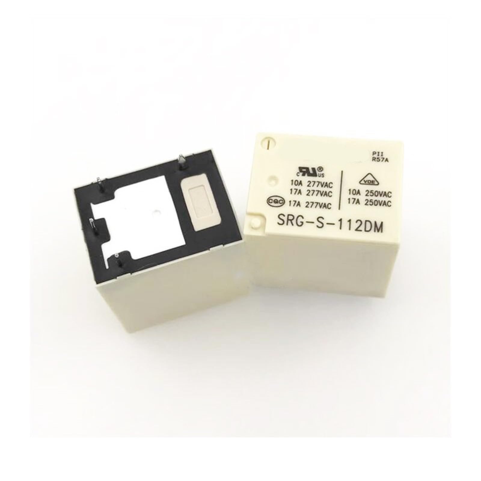 Relais SRG-S-112DM 12VDC 17A à 4 broches pour circuits imprimés - 2