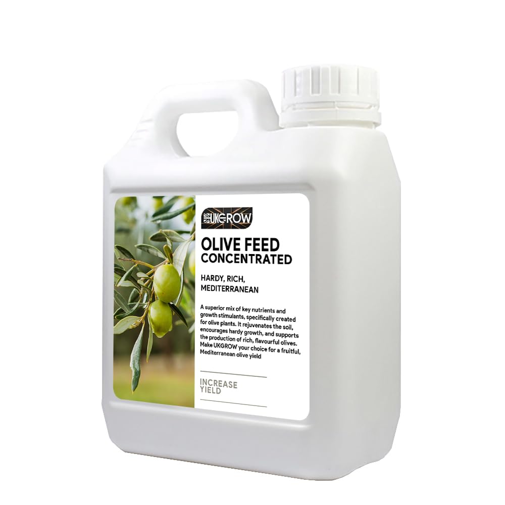 UK GROW Premium - 500ml - Olive Nutrient โ The Ultimate Nutritional Solution for Lush Olive Gardens (500ml, Olive)