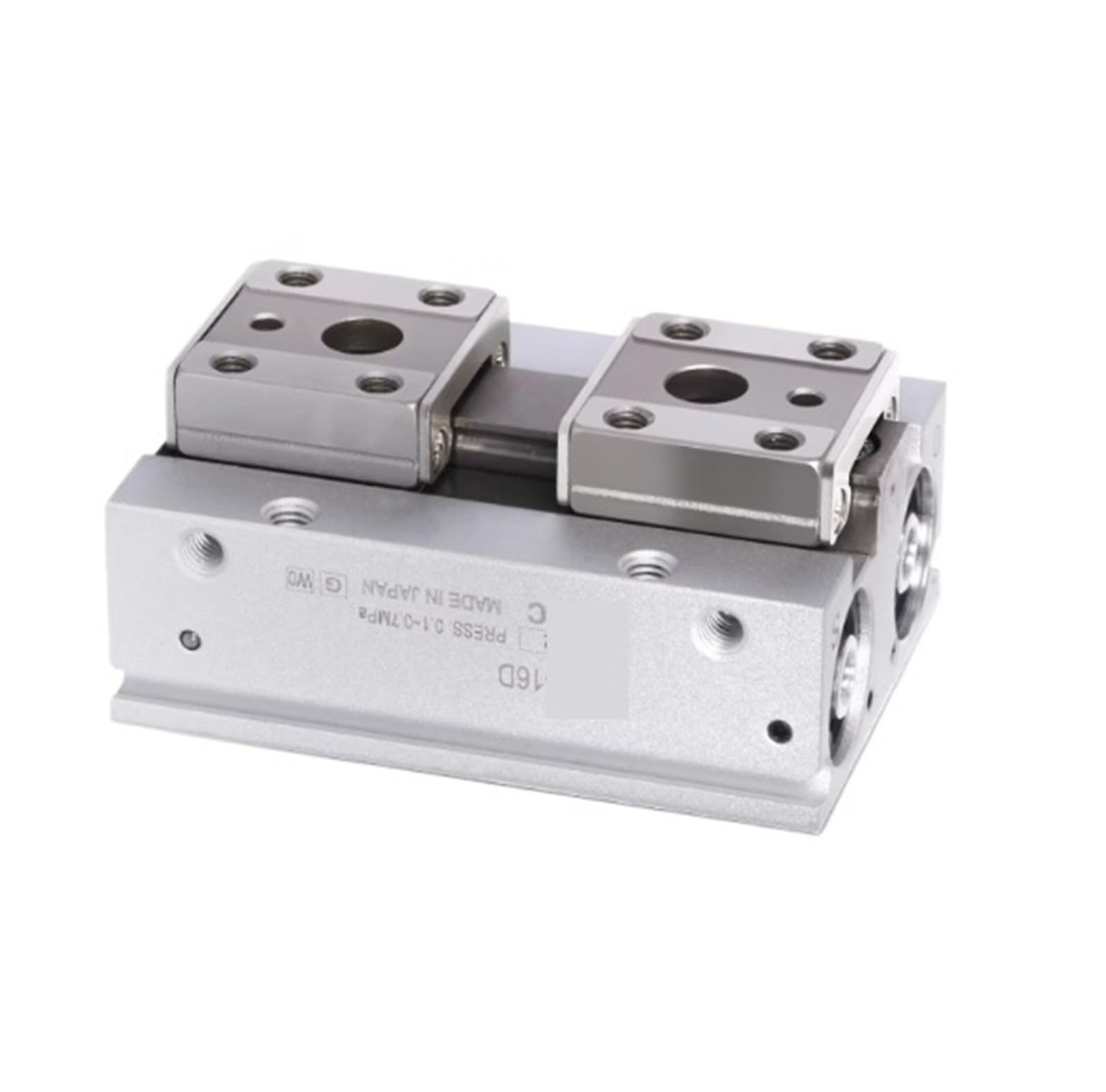 Vérin pneumatique MHF2-12DR de haute précision avec corps renforcé