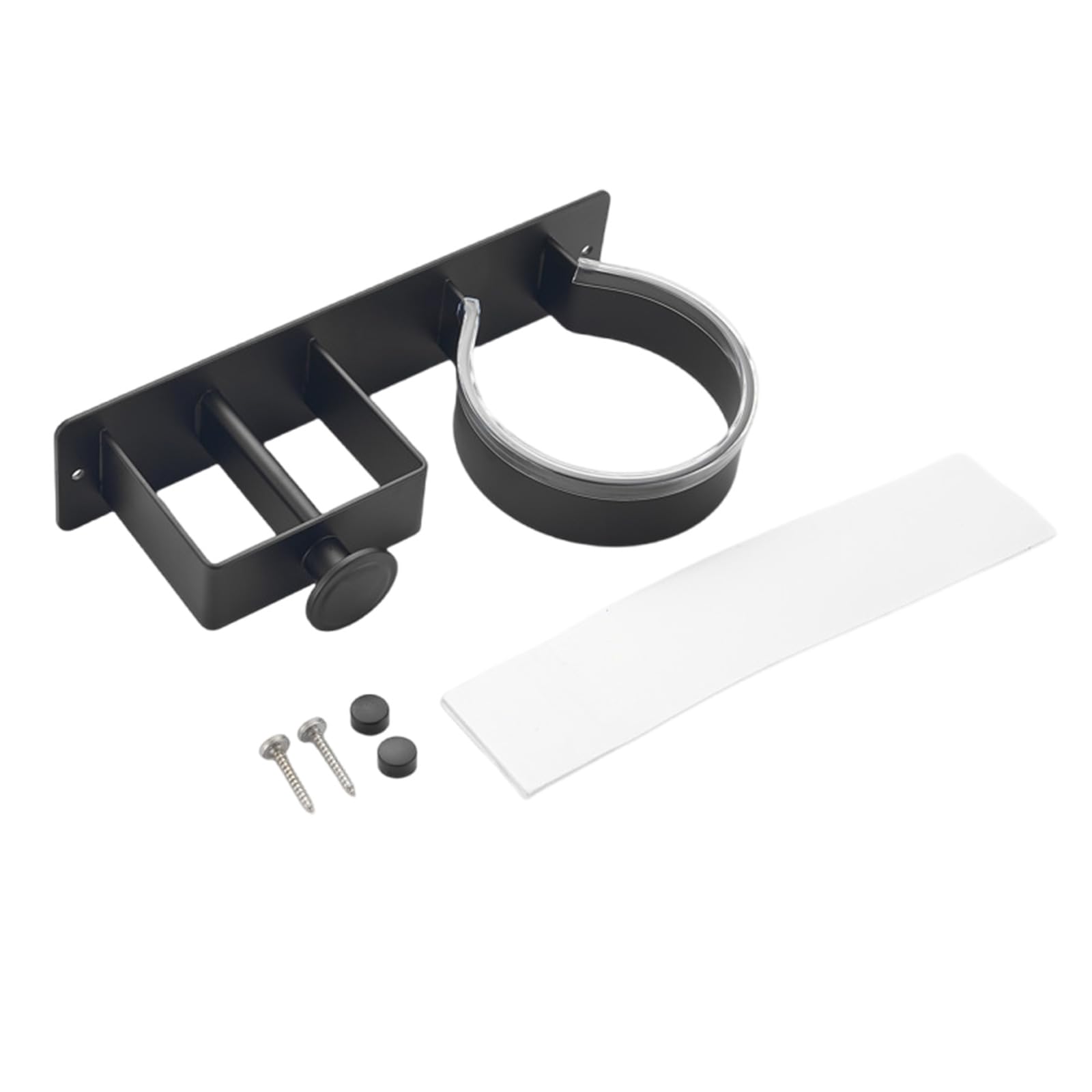 Jazuaiao Hair Dryer Hanger Apartment Friendly Hair Dryer Wall Mount Easy Installation Stand Rack Blow Rack