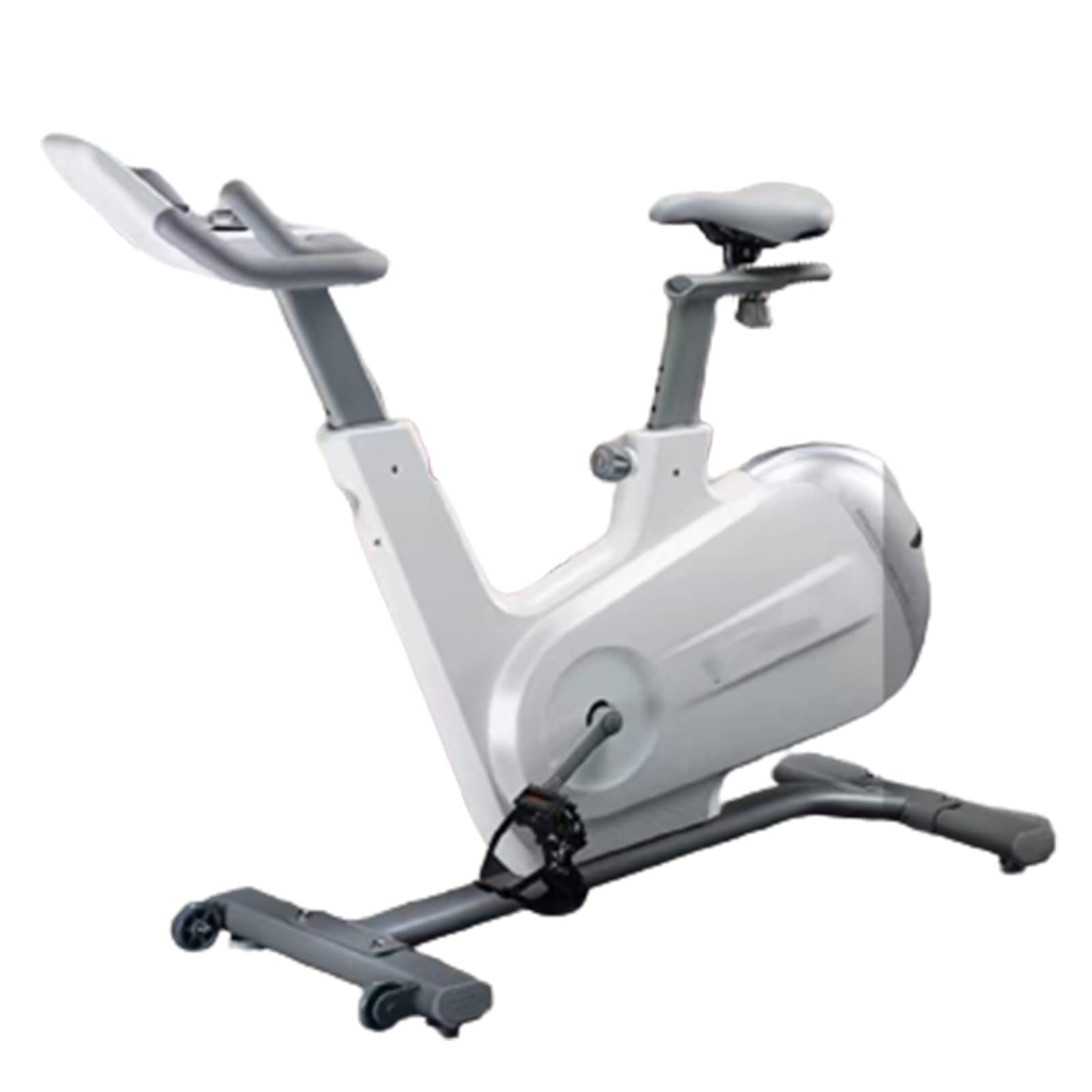 Cyclette intelligente, ultra silenziosa, magnetica, per interni, con comodo cuscino per il sedile, resistenza regolabile per fitness a casa e perdita di peso