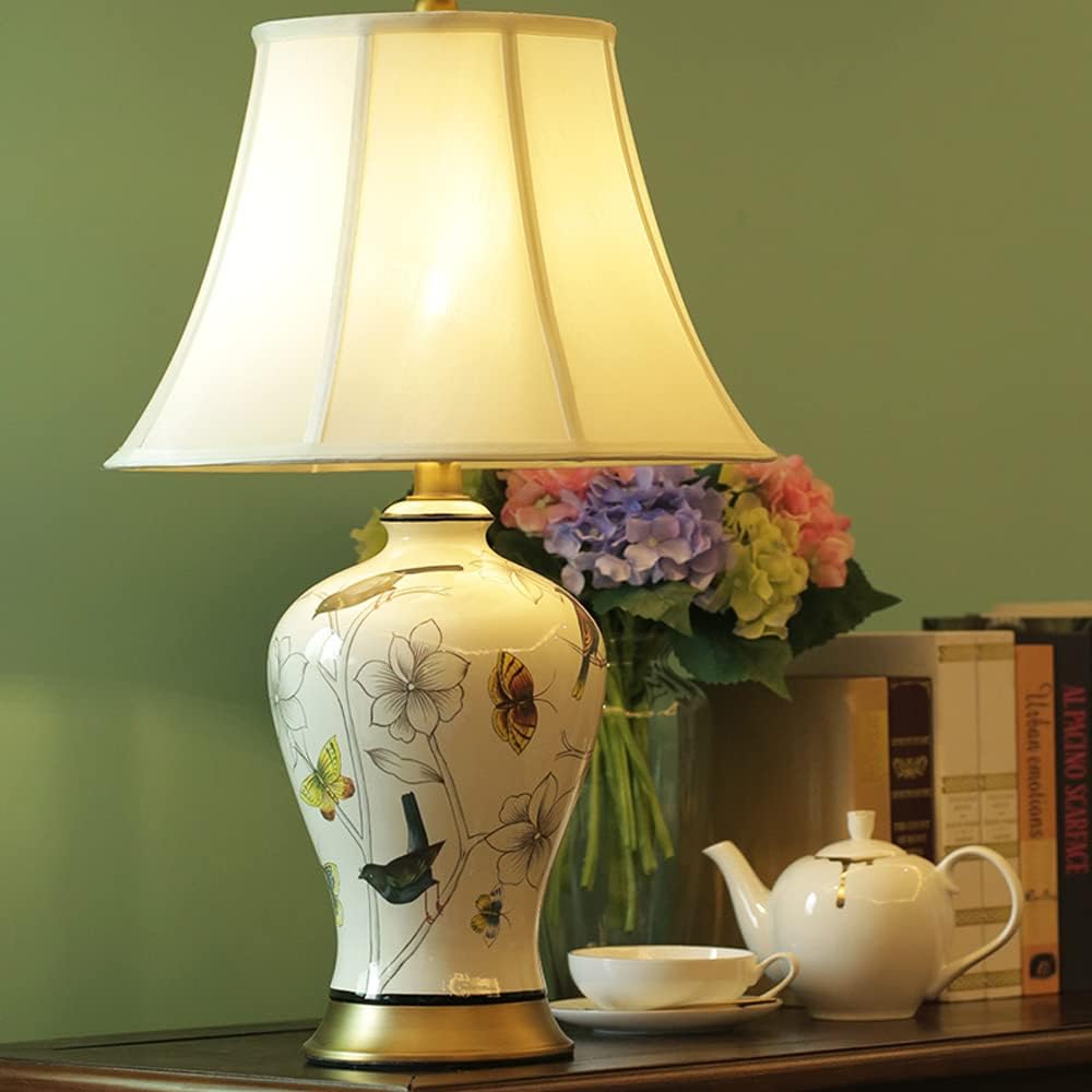 ◇ヴィンテージ 陶器 ランプ レトロ アンティーク シノワズリ