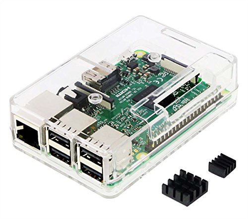 Raspberry Pi3 Model B ボード&ケースセット 3ple Decker対応 (Clear)-Physical Computing Lab Raspberry Pi3 Model B ボード&ケースセット 3ple Decker対応 (Clear)-Physical Computing Lab