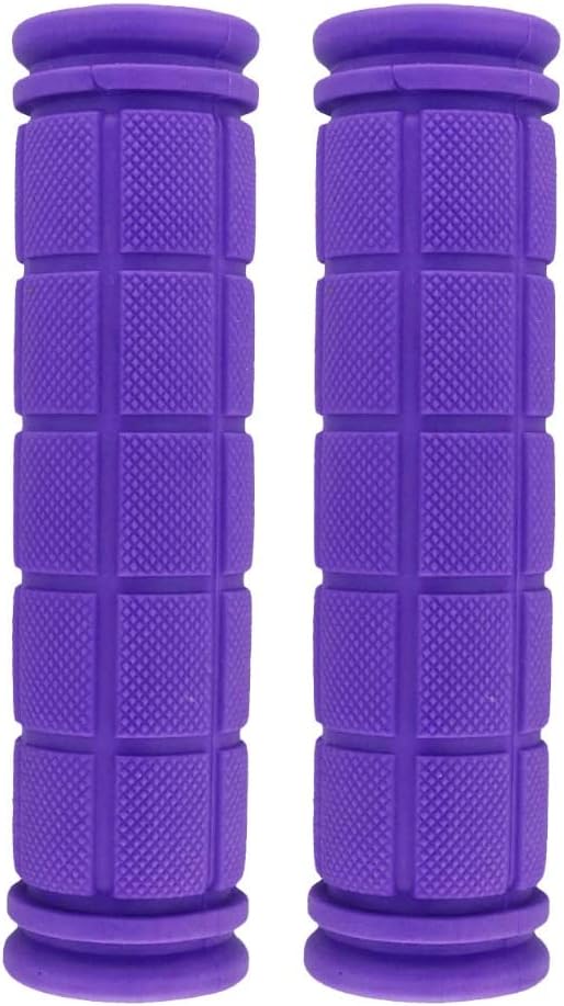 Beakuoo Empuñaduras de manillar de bicicleta para niños y niñas, agarre de goma antideslizante para bicicleta, scooter Cruiser Seadoo, silla de