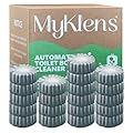MyKlens Toilet Bowl Cleaner Tablets, Automatic Toilet Bowl Cleaners, Long-Lasting Toilet Tabs Drop in Tank for Deodorizing & Descaling, Green, 20 Packs