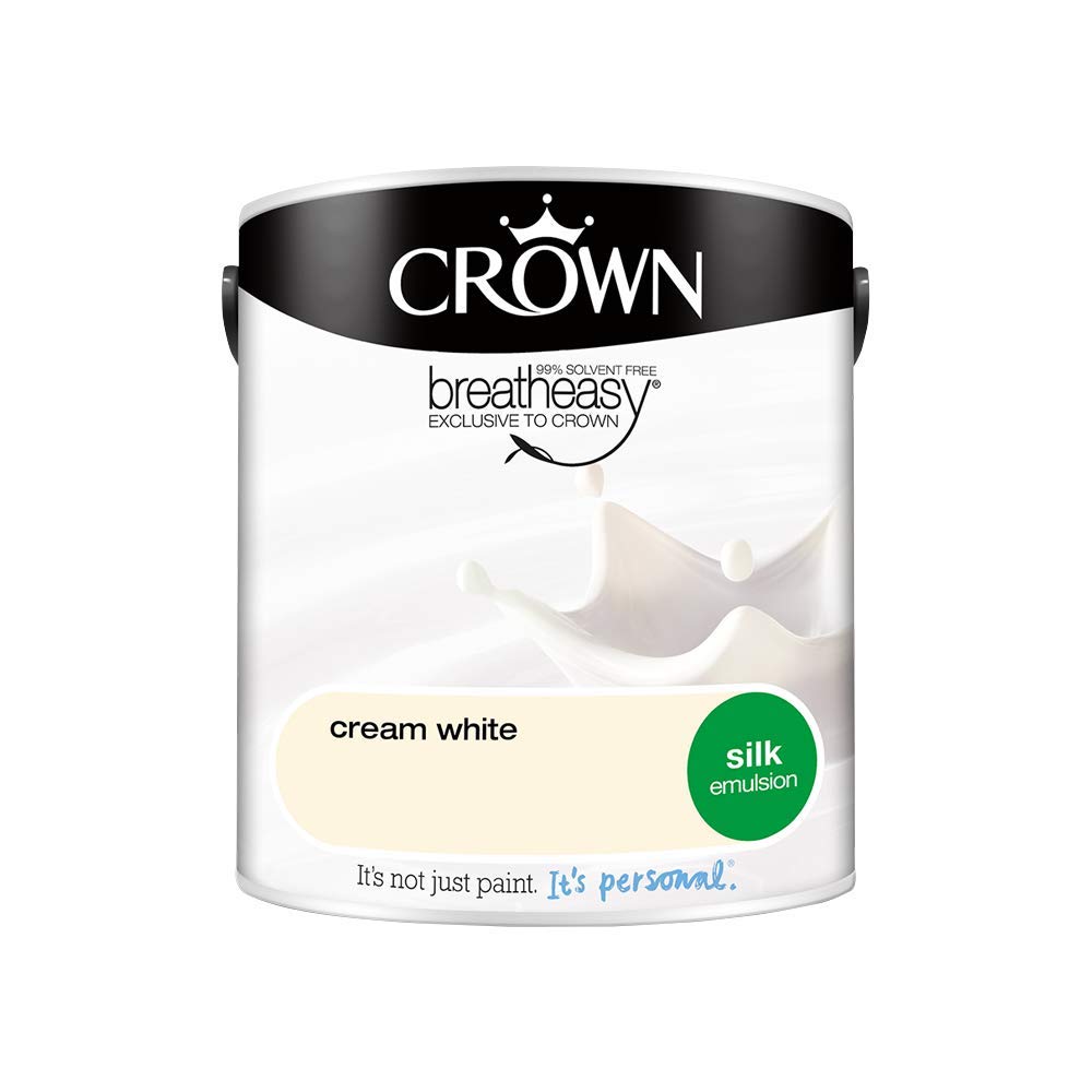 Crown Silk 2.5L Emulsion - Cream White