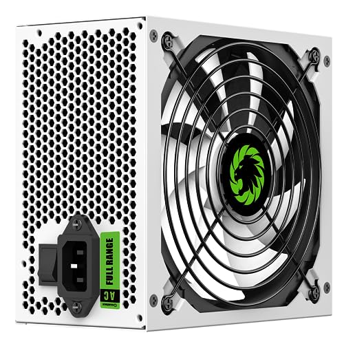 GameMax GP-Series 650W 80 Plus Bronze Power Supply - 650W GameMax GP-Series GP-650, Fully Wired, Single Rail, 140mm Fan, ATX PSU | White - Image 3