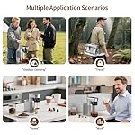 pura coffee Portable Electric Coffee Machine, 20 Bar Travel Espresso Maker with Ground Coffee, Rechargeable, Instant Heating, 6.1oz Water Tank, for Car, RV, Camping, Hiking, Office, Home - Image 3